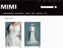 Tablet Screenshot of mimitrandesign.com